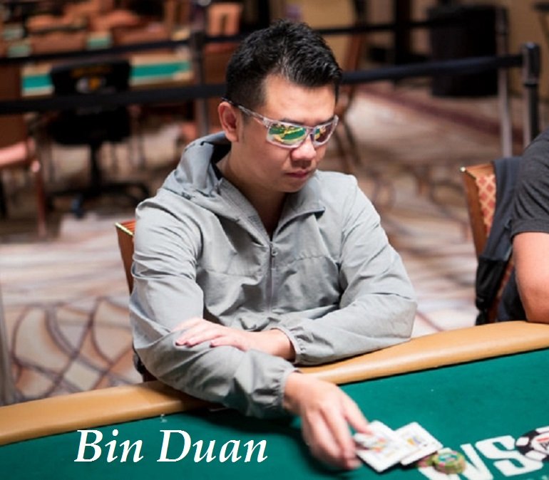 Bin Duan at WSOP2018 №74 NLHE 6-Max